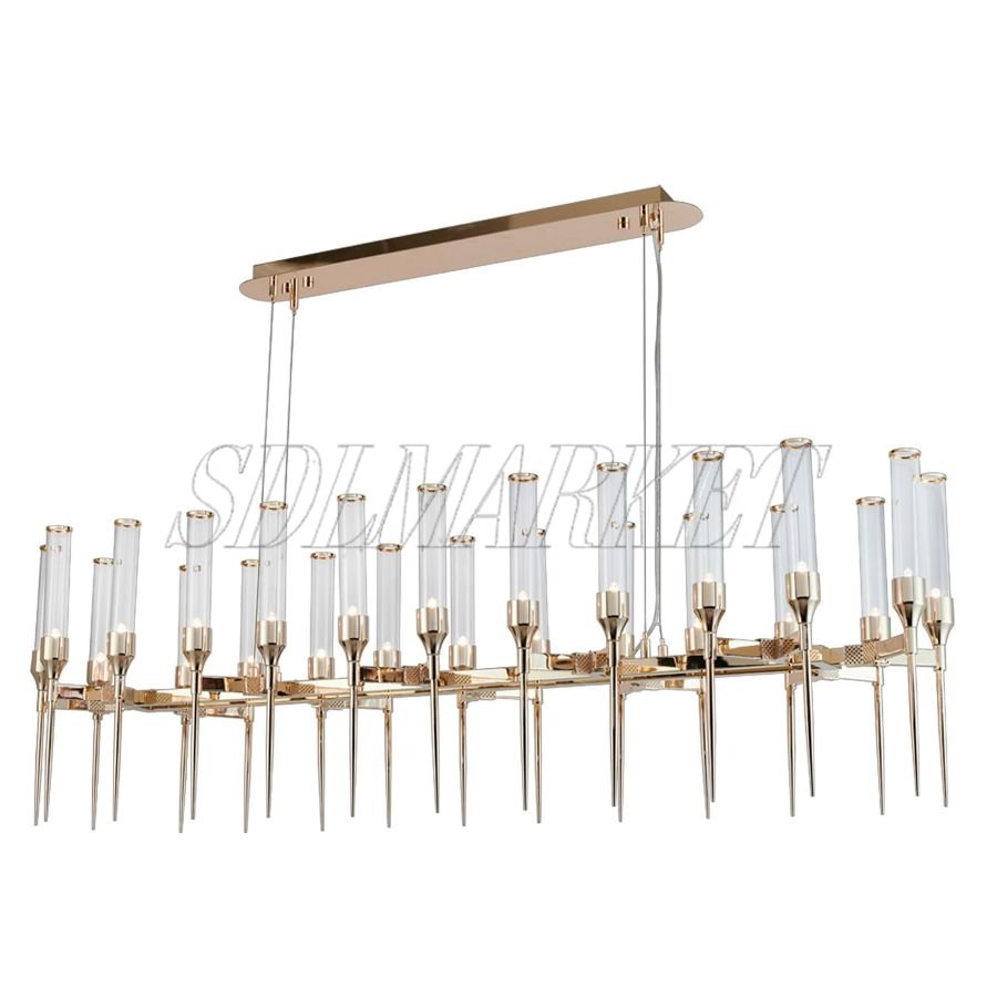 Подвесная люстра  Candle Glass VL0020-005.1650