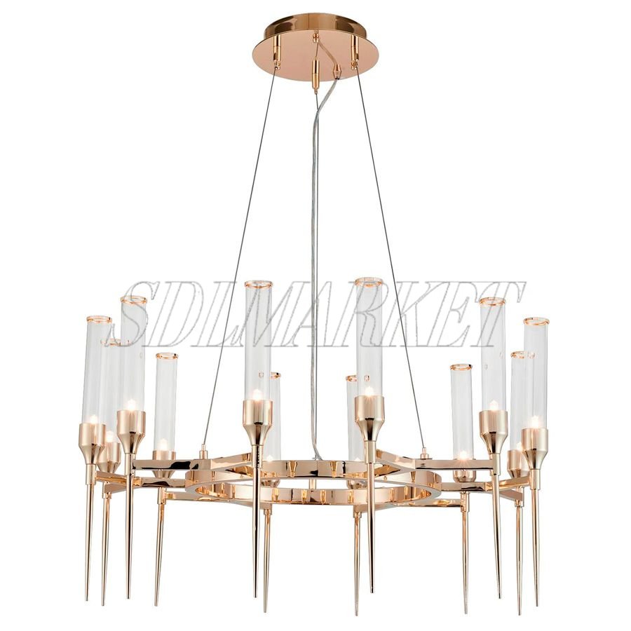 Подвесная люстра  Candle Glass VL0020-003.850